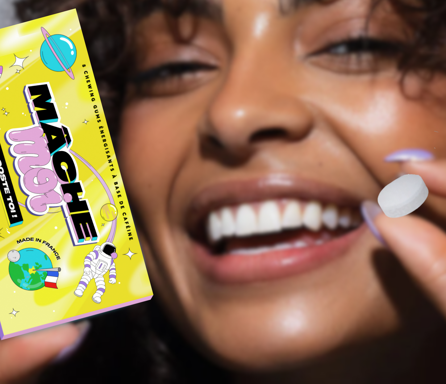 ⚡️ BOOSTE-TOI : Chewing-Gum Énergisant - Mâche-Moi ®